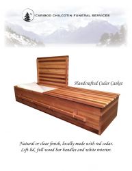 Handcrafted Cedar Casket